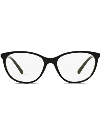 Burberry Eyewear Cat-eye Glasses In Black