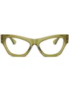 Burberry Eyewear Cat-eye Glasses In Green