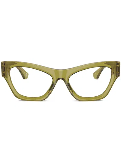 Burberry Eyewear Cat-eye Glasses In Green