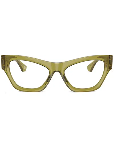 Burberry Eyewear Cat-eye Glasses In Transparent