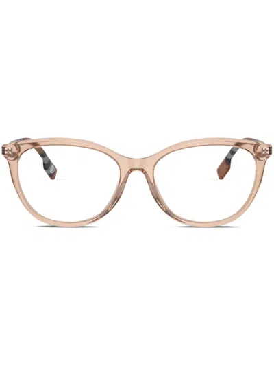 Burberry Eyewear Cat-eye Glasses In Neutral
