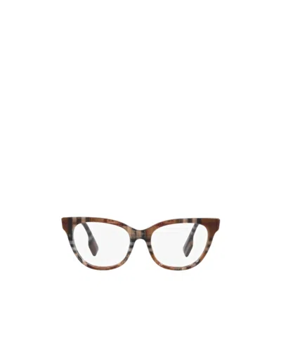 Burberry Eyewear Cat-eye Glasses In White