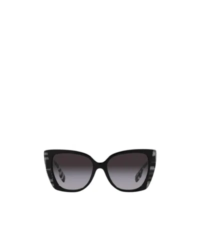 Burberry Cat Eye Sunglasses 0 Be4393 40518 G In Black