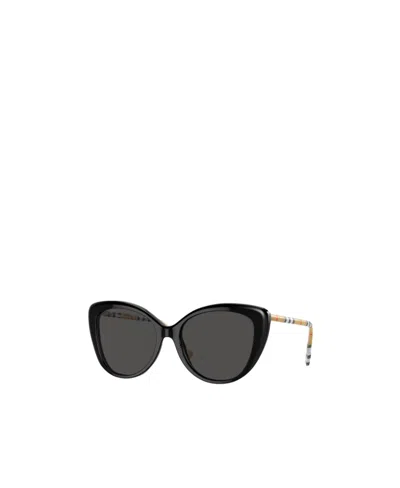 Burberry Eyewear Cat-eye Sunglasses In Black