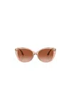 Burberry Eyewear Cat-eye Sunglasses In Brown