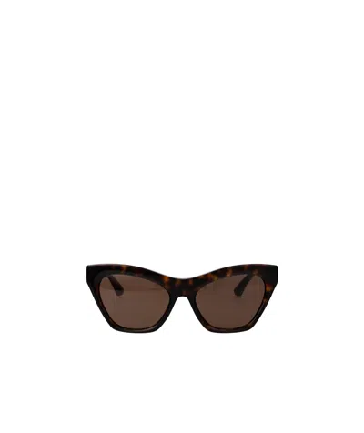 Burberry Eyewear Cat-eye Sunglasses In Brown