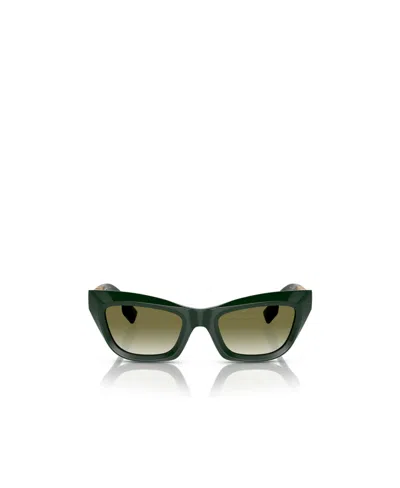 Burberry Eyewear Cat-eye Sunglasses In Green