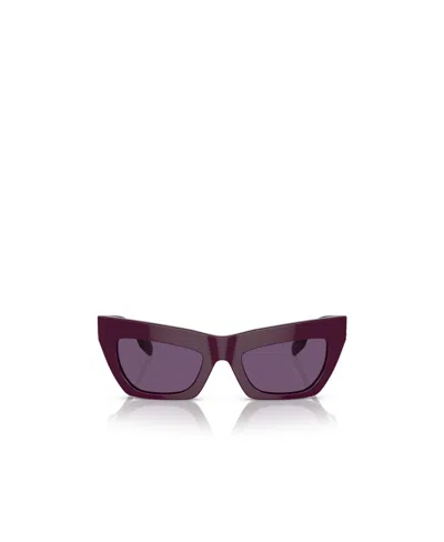 Burberry Eyewear Cat-eye Sunglasses In Red