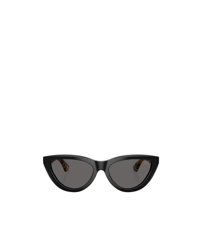 Burberry Eyewear Cat-eye Frame Sunglasses In Black