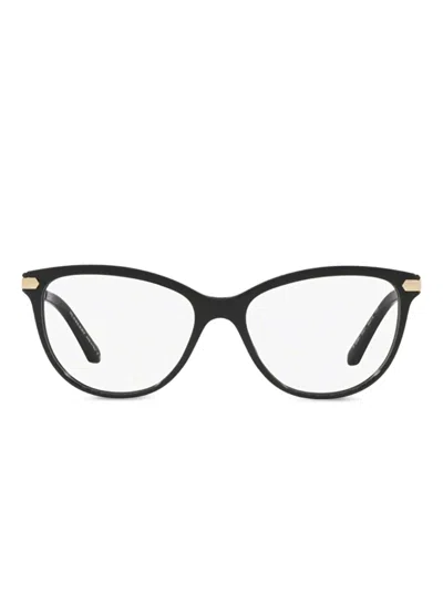 Burberry Eyewear Cat-eye Glasses In Black