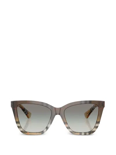 Burberry Eyewear Cat-eye Sunglasses In Brown