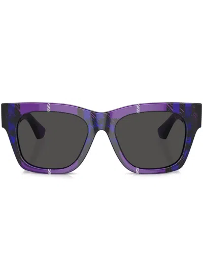 Burberry Eyewear Burberry Be4424 In Purple