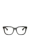 Burberry Eyewear Check-pattern Glasses In Black
