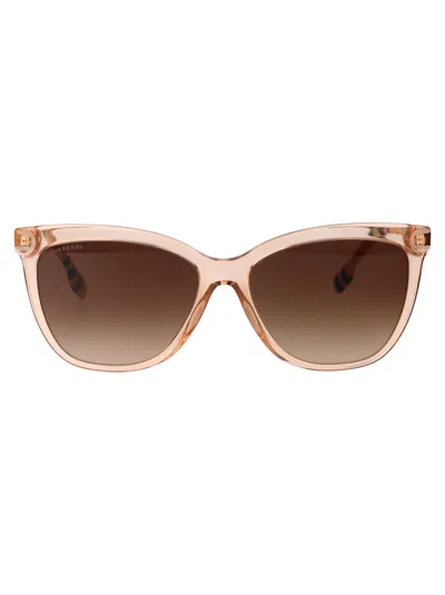 Burberry Eyewear Clare Sunglasses In 400613 Pink