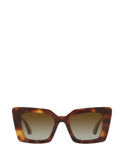 Burberry Eyewear Daisy Geometric-frame Sunglasses In Brown