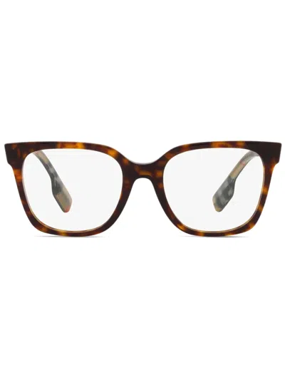 Burberry Eyewear Evelyn Glasses In Brown