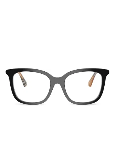 Burberry Eyewear Geometric-frame Glasses In Black