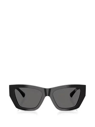 Burberry Eyewear Geometric-frame Sunglasses In Black