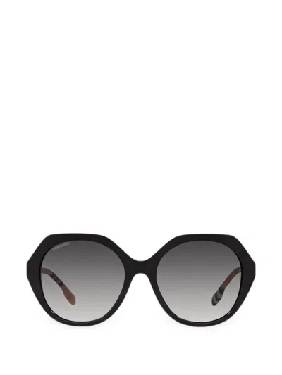 Burberry Eyewear Geometric-frame Sunglasses In Black
