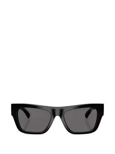 Burberry Eyewear Geometric-glasses Sunglasses In Black
