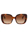 Burberry Eyewear Helena Sunglasses In 331613 Light Havana