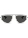 Burberry Eyewear Irregular Sunglasses In Gray