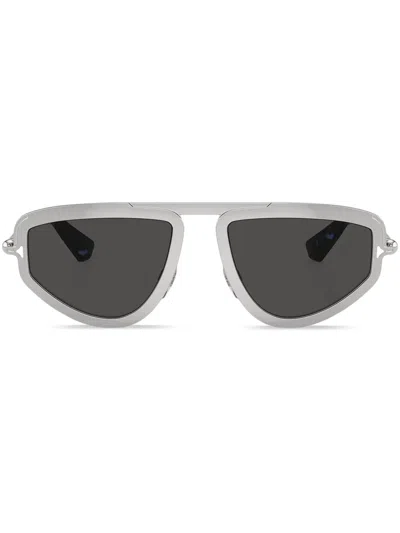 Burberry Eyewear Irregular Sunglasses In Gray