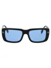 Burberry Eyewear Jarvis Rectangular-frame Sunglasses