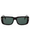 Burberry Eyewear Jarvis Sunglasses In 300271 Dark Havana