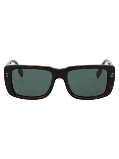 Burberry Eyewear Jarvis Sunglasses In 300271 Dark Havana