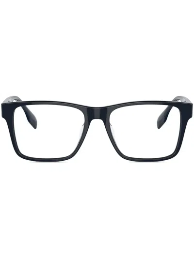Burberry Eyewear Logo-embossed Glasses In Blue
