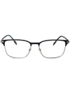 Burberry Eyewear Logo-engraved Arm Frames In 蓝色
