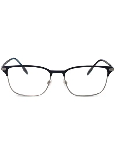 Burberry Eyewear Logo-engraved Arm Frames In 蓝色