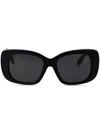 Burberry Eyewear 0be4410 Sunglasses In 黑色