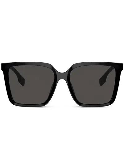 Burberry Eyewear Logo-print Sunglasses In Black