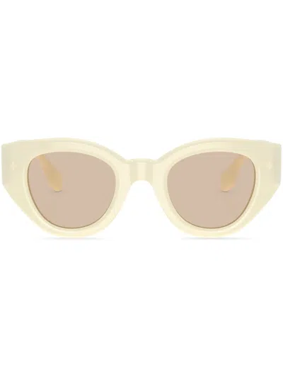 Burberry Eyewear Meadow Tinted-lenses Sunglasses In Nude