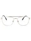 Burberry Eyewear Michael Glasses In Metallic