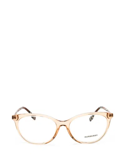Burberry Eyewear Oval-frame Glasses In Neutral
