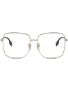 Burberry Eyewear Oversize-frame Glasses In Gold