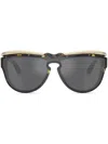 Burberry Eyewear Oversize-frame Sunglasses In Brown