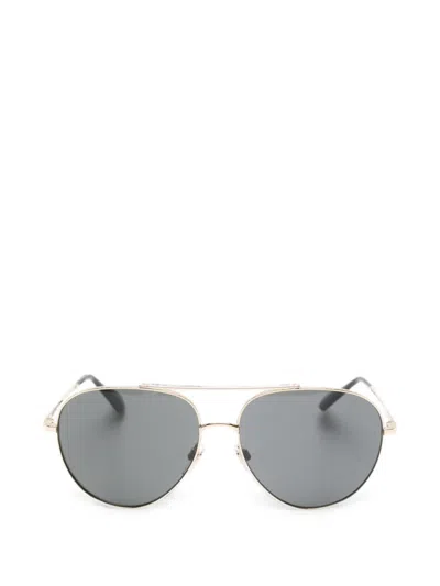 Burberry Eyewear Pilot-frame Sunglasses In Gold