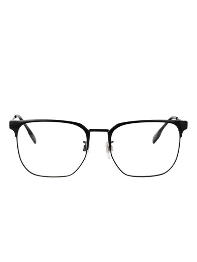Burberry Eyewear Rectangle-frame Glasses In Black