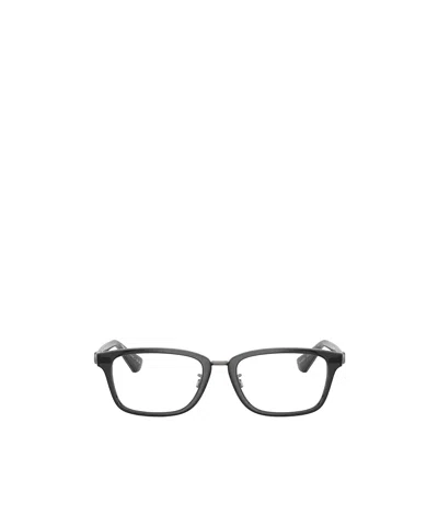 Burberry Eyewear Rectangle Frame Glasses In Black