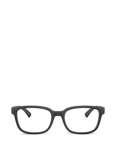 Burberry Eyewear Rectangle-frame Glasses In Black