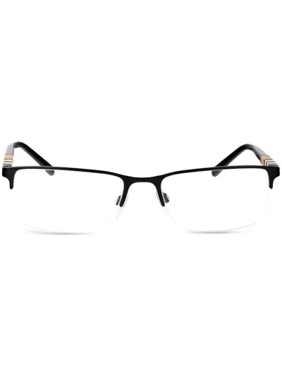 Burberry Eyewear Rectangle-frame Glasses In Black