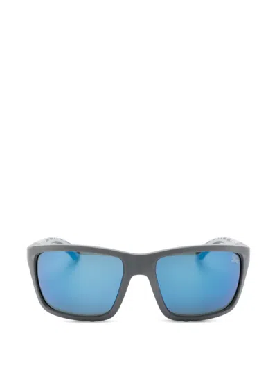 Burberry Eyewear Rectangle-frame Sunglasses In Gray
