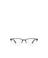 Burberry Eyewear Rectangular Frame Glasses In White