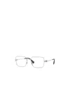 Burberry Eyewear Rectangular Frame Glasses In White