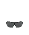 Burberry Eyewear Rectangular Frame Sunglasses In Black