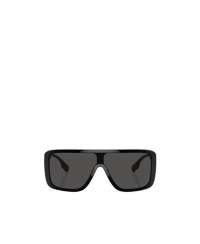 Burberry Eyewear Rectangular Frame Sunglasses In Black